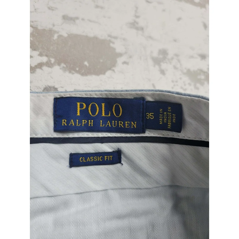 Polo Ralph Lauren Classic Fit Men's Blue Shorts Size‎ 35 Preppy